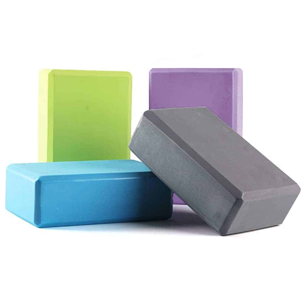 4 Pcs Bloques de Yoga de Alta Densidad de Espuma de EVA