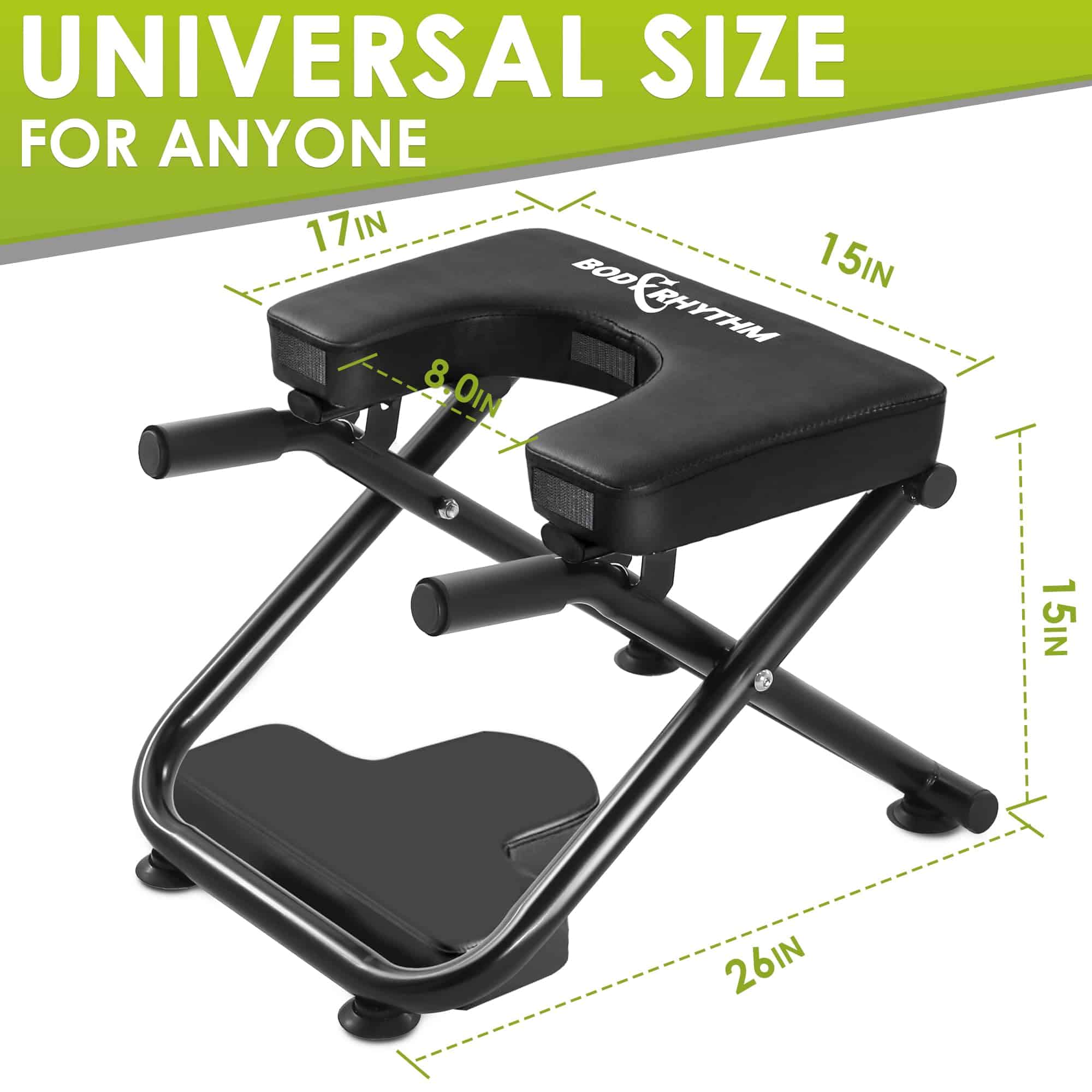 Banco de Yoga para Pararse de Cabeza BODYRHYTHM, Silla de - Imagen 6