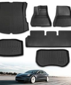 Tapetes para piso de Tesla Model 3 Todo Clima Accesorios