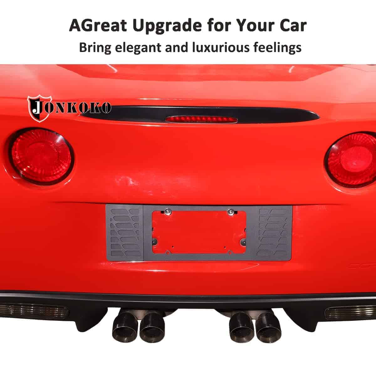 Conjunto de Cubierta de placa de matrícula de Aleación de - Imagen 6