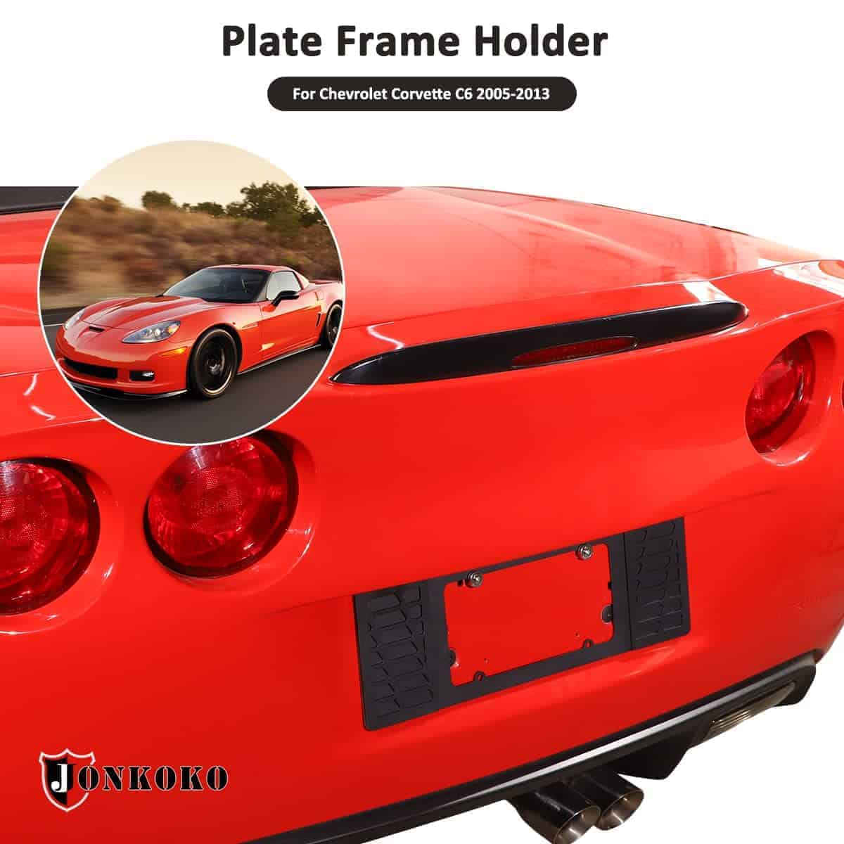 Conjunto de Cubierta de placa de matrícula de Aleación de - Imagen 5