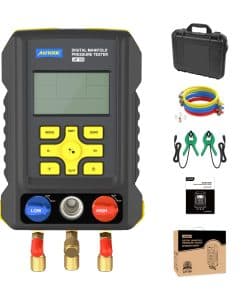 Juego de Manifold Digital para HVAC, Juego de Manifold de