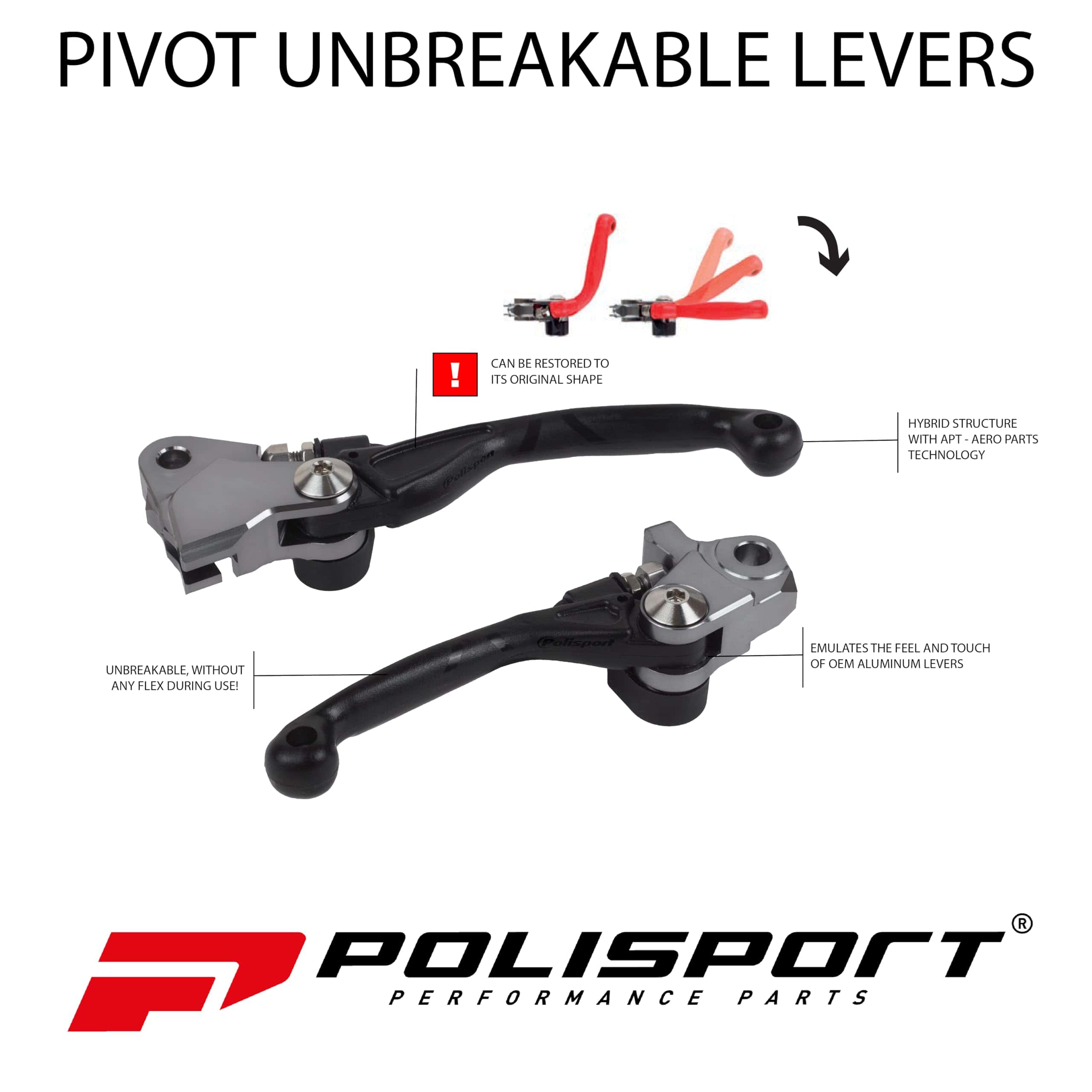 Palancas Polisport Pivot Unbreakable con Tecnología APT - - Imagen 3