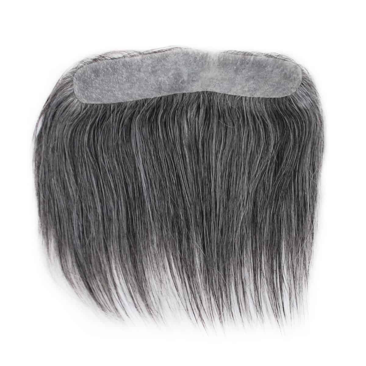 Tupé de línea frontal para hombres con pérdida de cabello