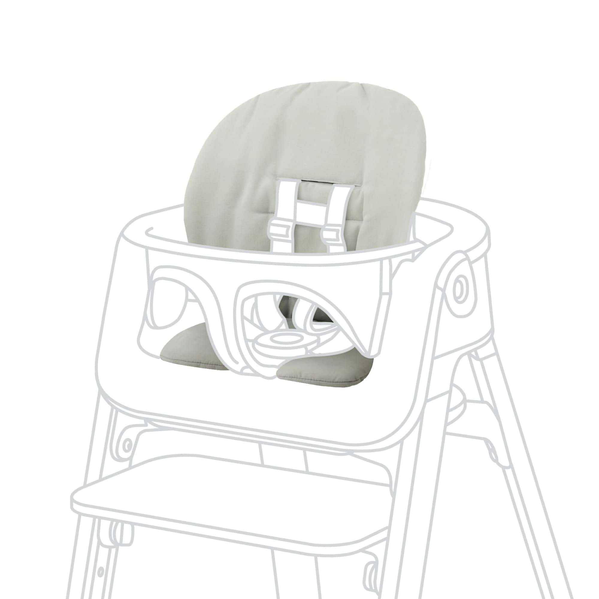 Cojín para Stokke Steps Baby Set, Soft Sage - Accesorio