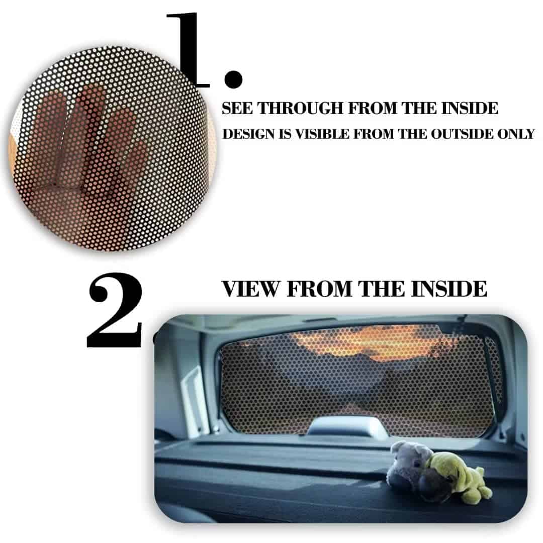 Calcomanías de Bandera de Águila para Ventana Trasera de - Imagen 5