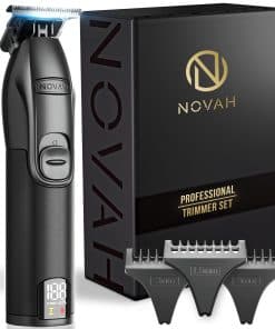 Cortadora de Pelo Profesional NOVAH Grooming para Hombres,