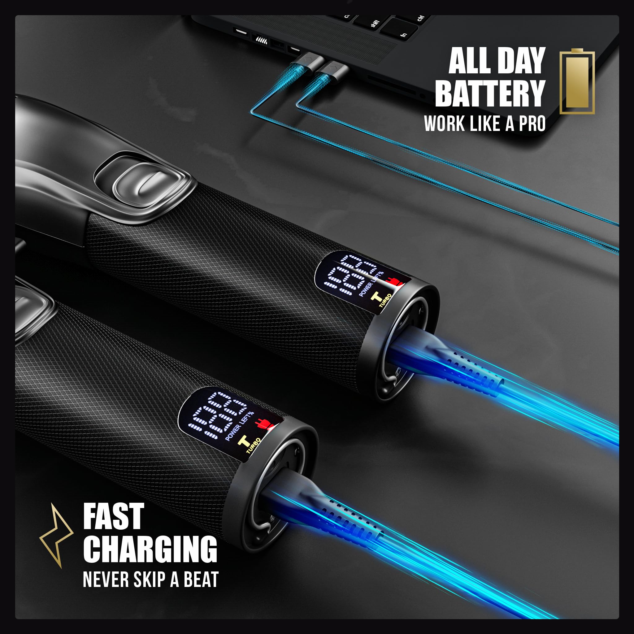 Cortadora de Pelo Profesional NOVAH Grooming para Hombres, - Imagen 7