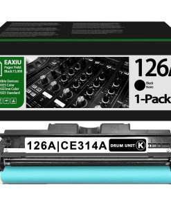 Unidad de tambor de imagen negra 126A CE314A (1 paquete)