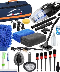 Kit de Limpieza de Coche AUTODECO 39 Piezas para Detallado