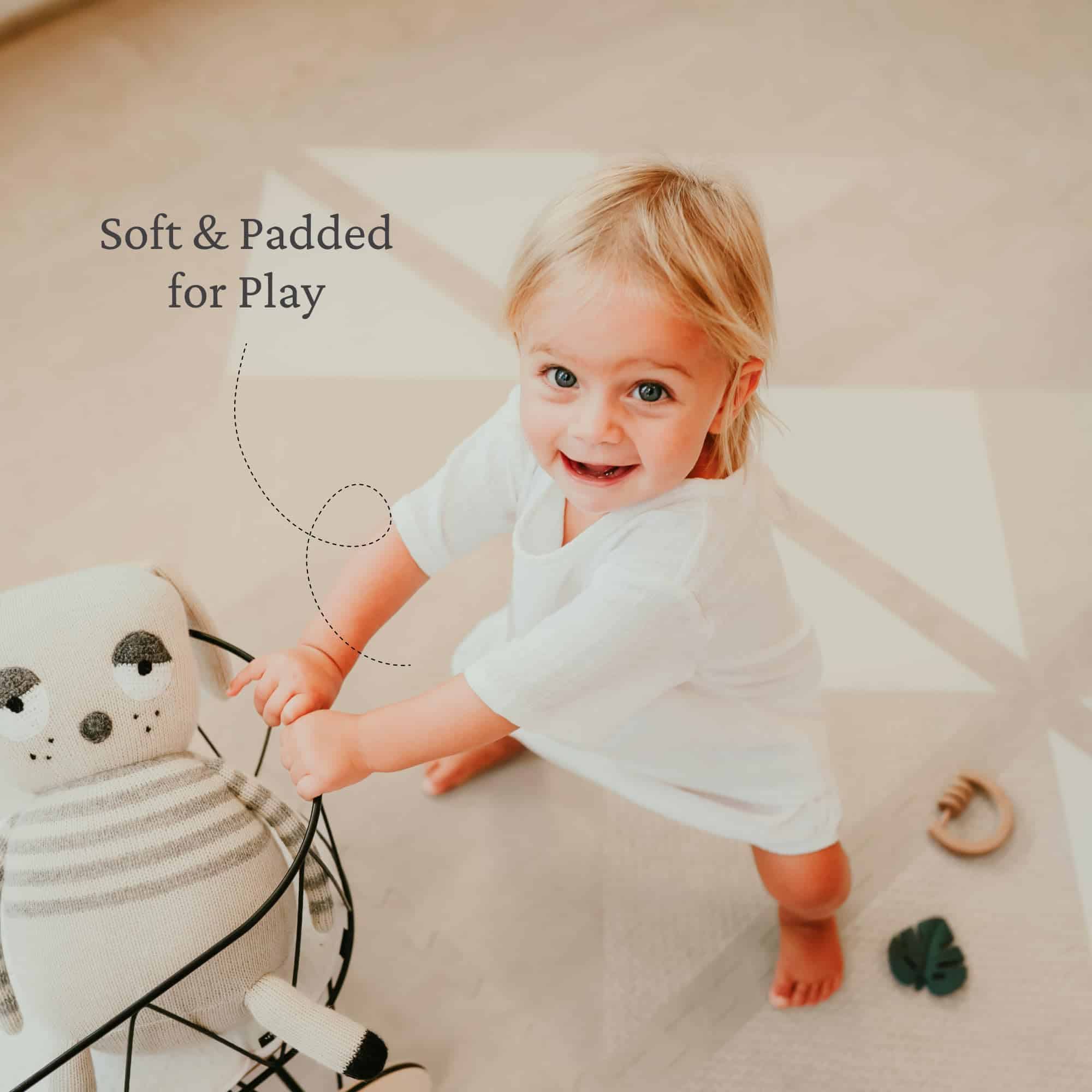 Tapete de juego Toddlekind - Tapete de espuma -Café Suave - Imagen 4