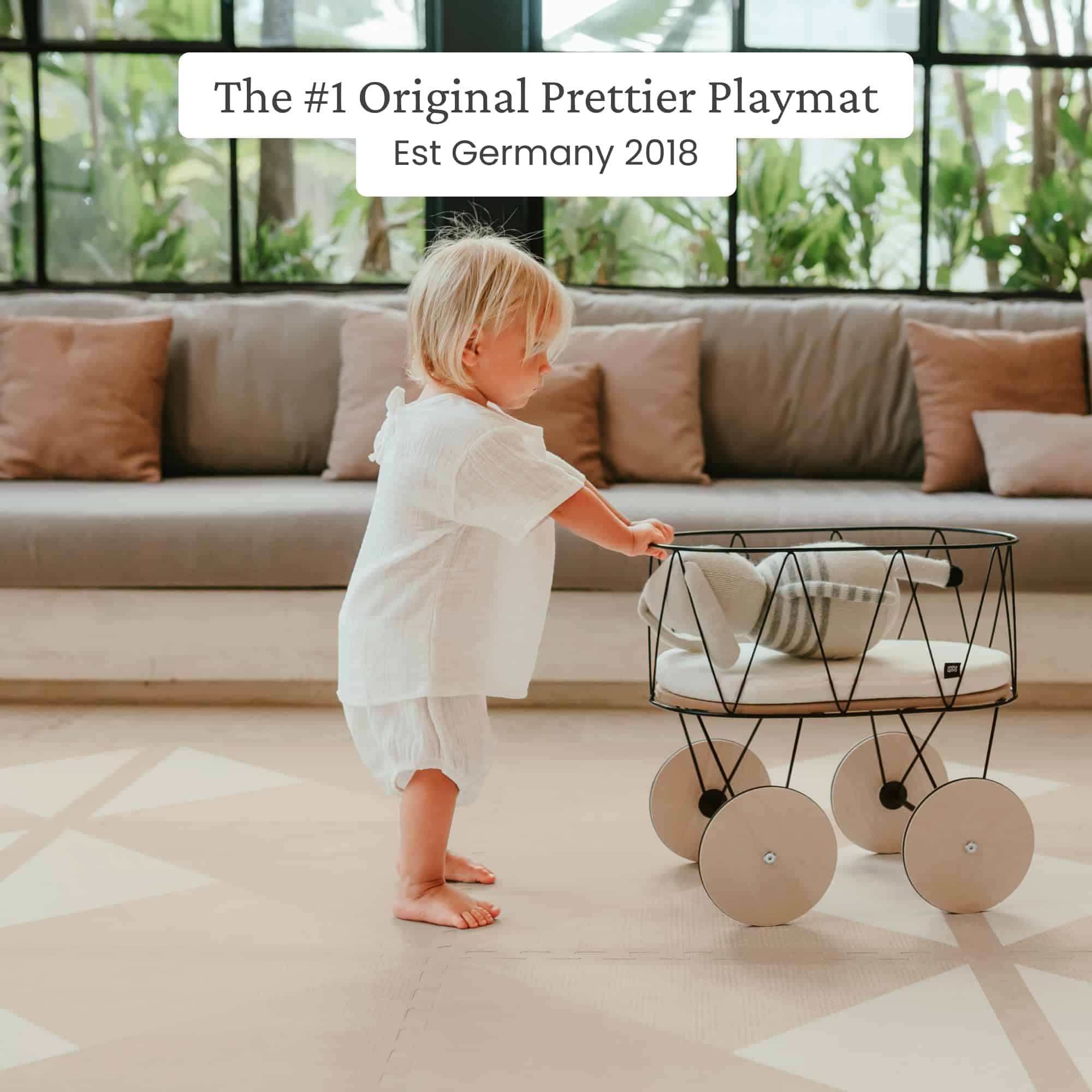 Tapete de juego Toddlekind - Tapete de espuma -Café Suave - Imagen 8