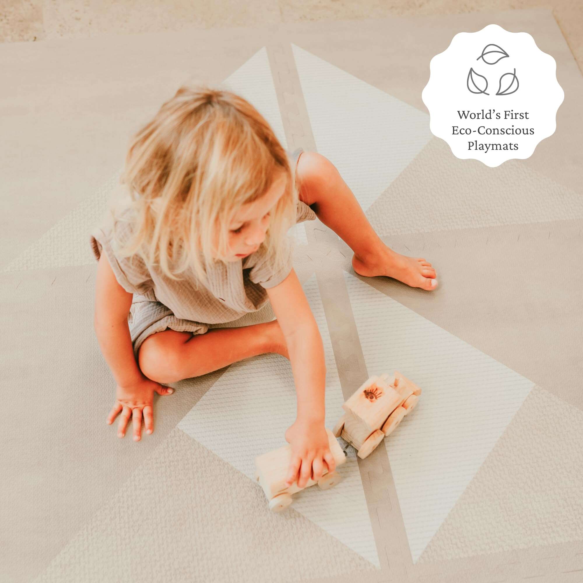 Tapete de juego Toddlekind - Tapete de espuma -Café Suave - Imagen 9