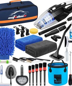 AUTODECO 41Pcs Car Cleaning Wash Kit Interior Detailing