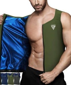 Chaleco de Sauna para Hombres RDX, Camisa de Entrenamiento