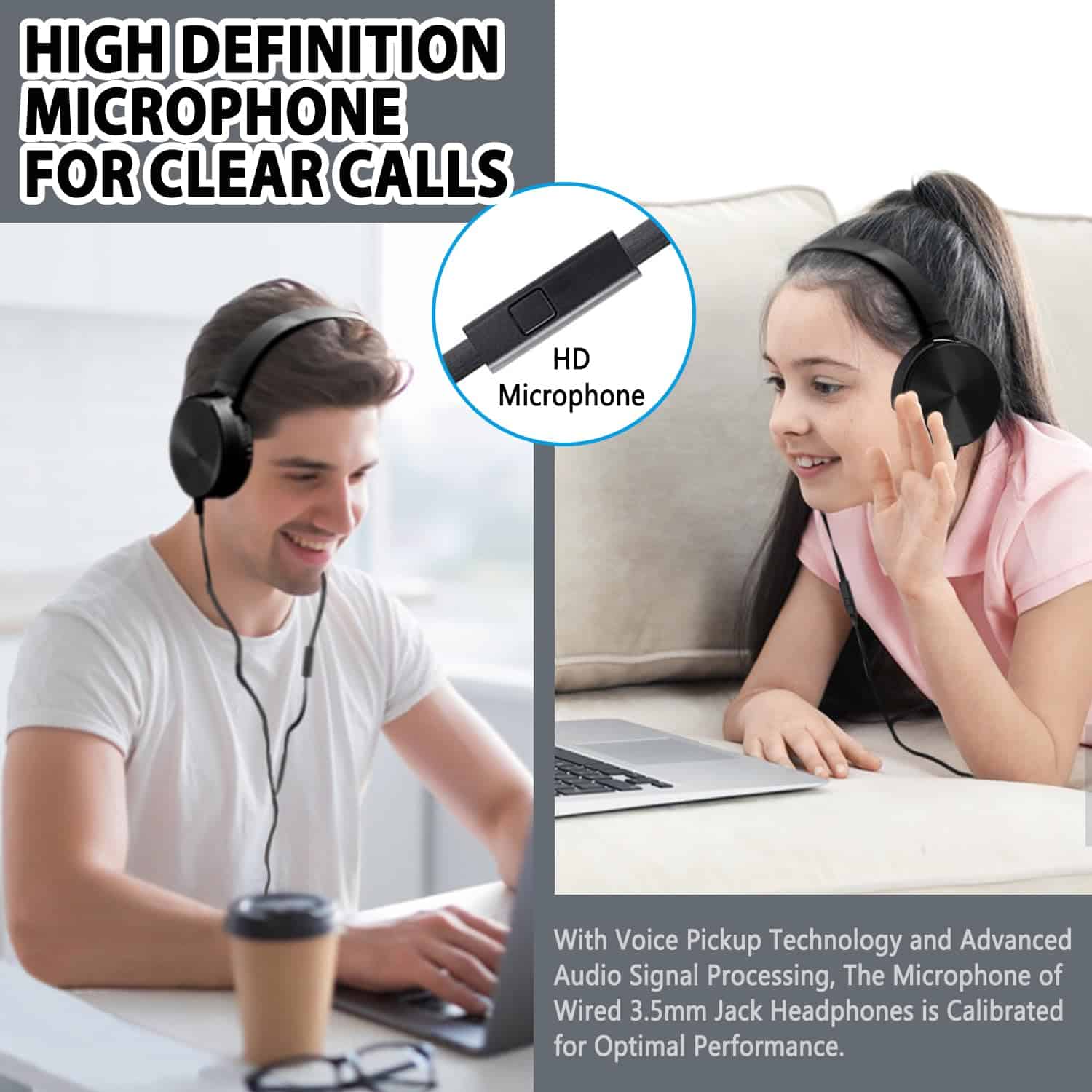 Paquete de 10 auriculares Wensdo con micrófono para niños - Imagen 5