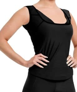 Chaleco de Sauna para Mujer RDX Trampa de -Negro sin Costura