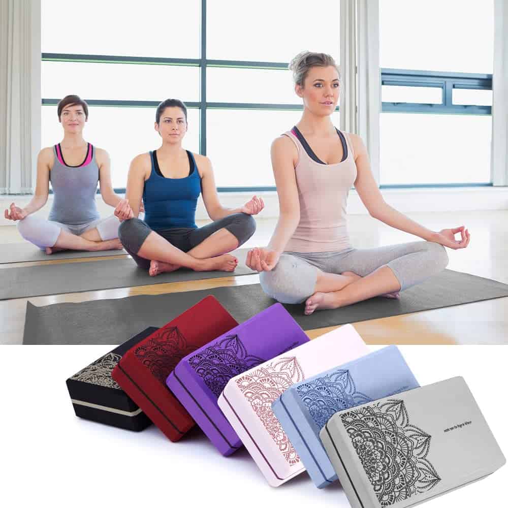 Bloques de Yoga nuveti Juego de 2, Bloque de Espuma de Alta - Imagen 7