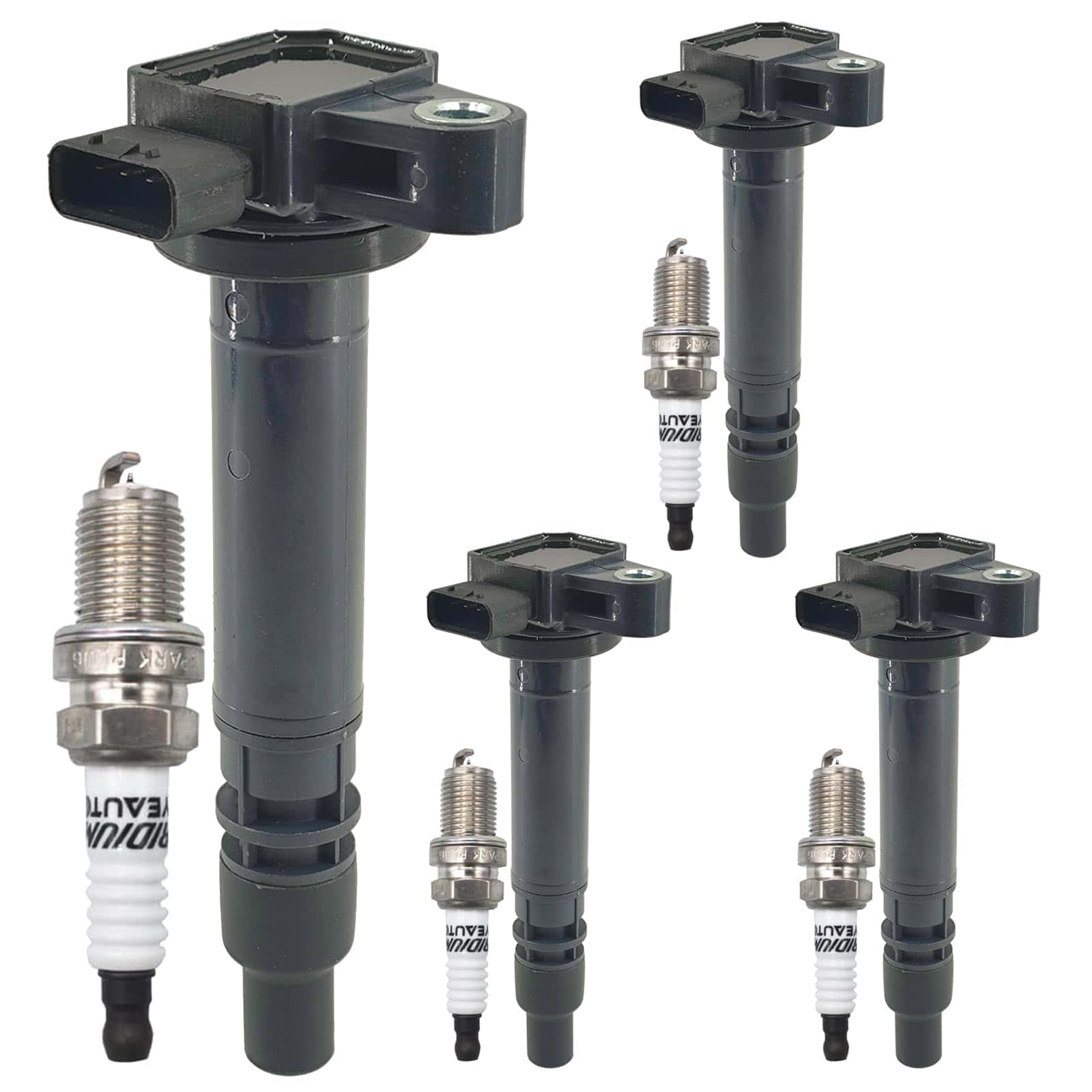 Paquete de bobinas de encendido UF323 9091902237 y bujías