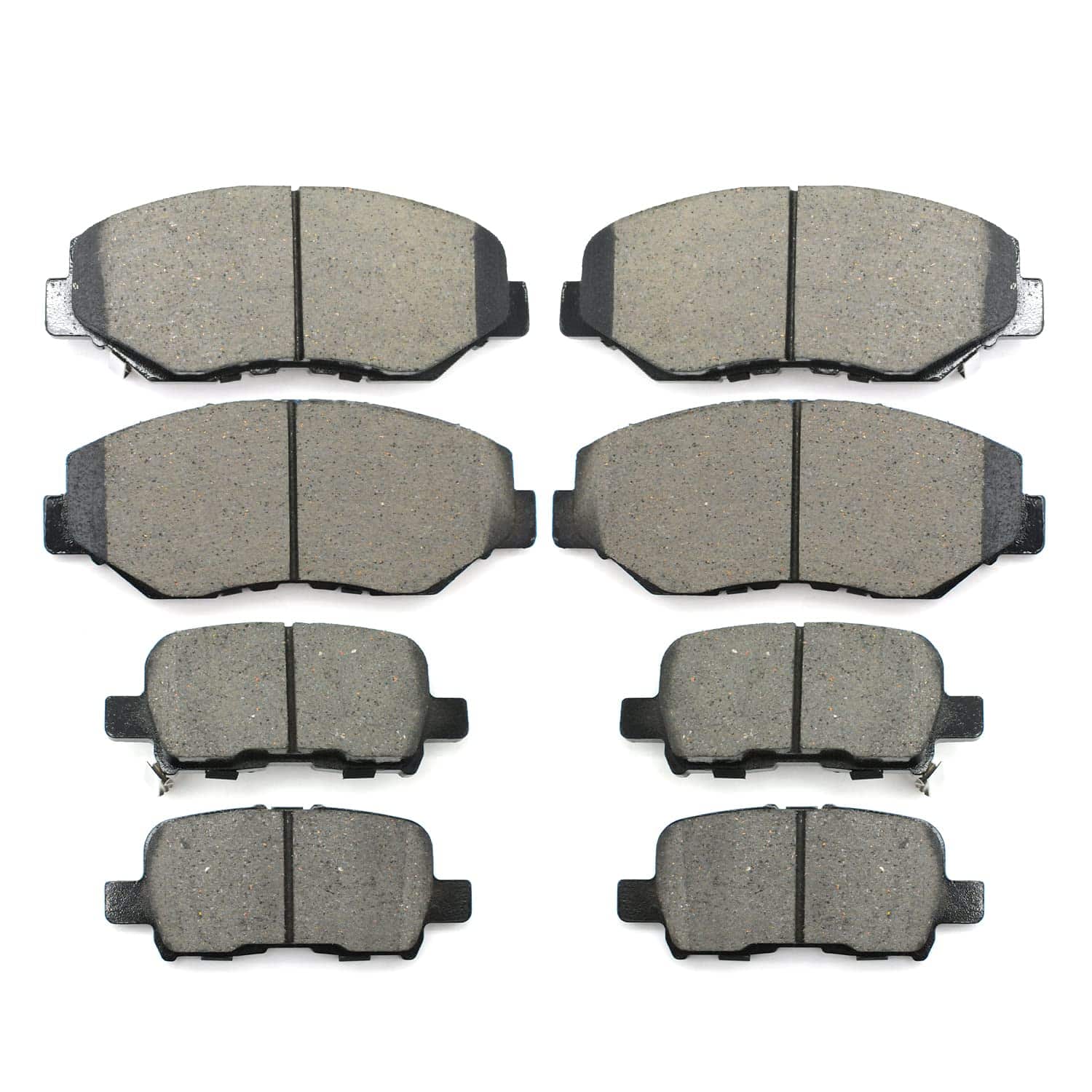 Juego de Pastillas de Freno Cerámicas TALAMOYI, 8 piezas de