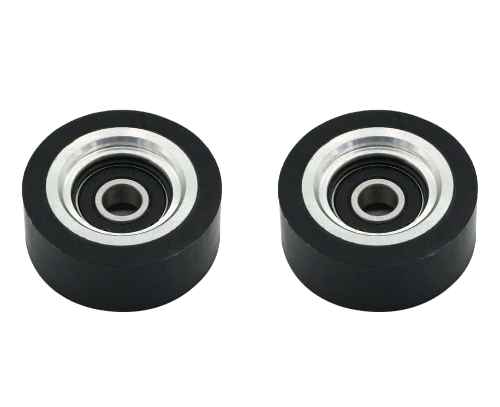 (2PC) Rodamiento de rodillo de soporte de secadora 70568201 - Imagen 3