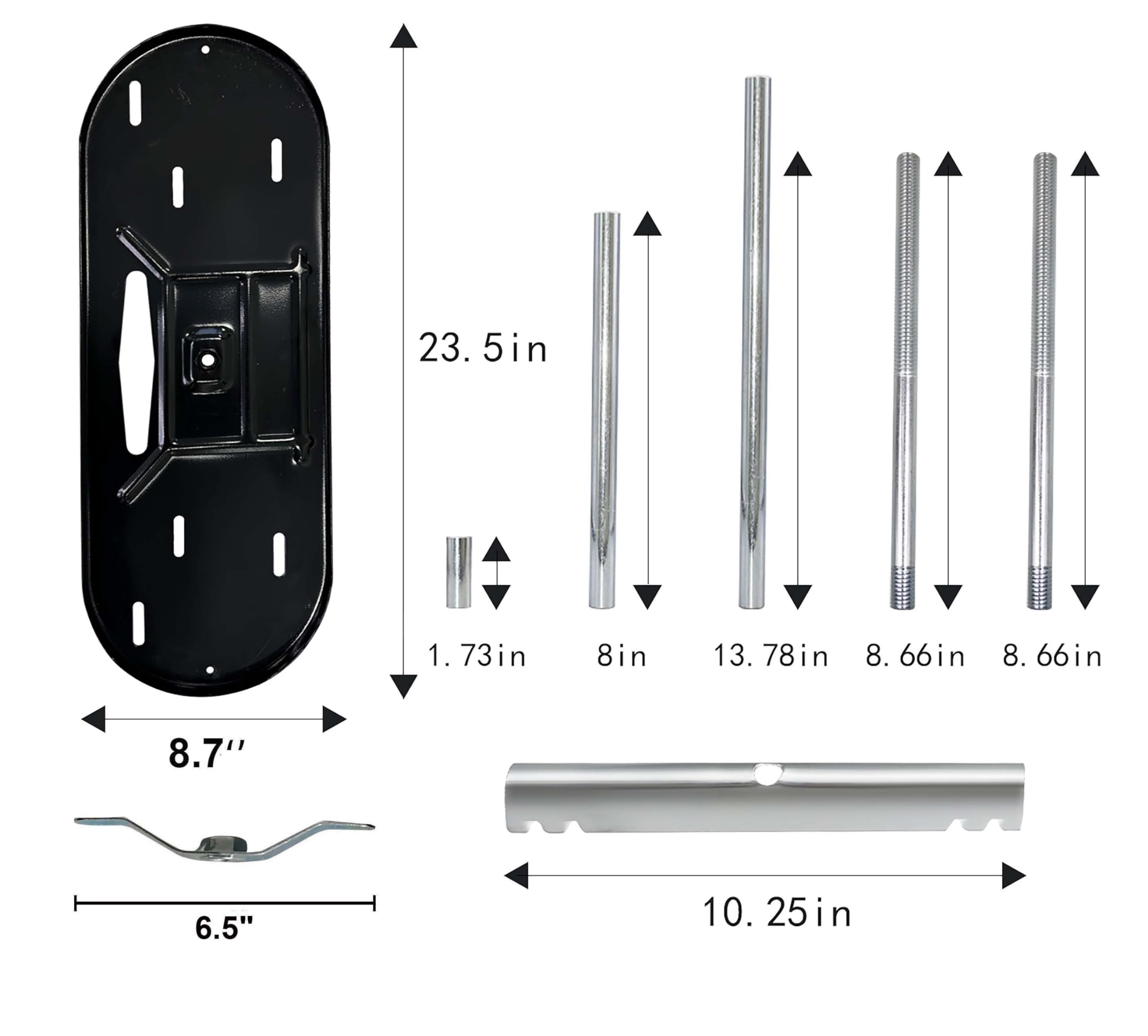 Soporte para Montaje de Doble Tanque de Propano RVPNR para - Imagen 4