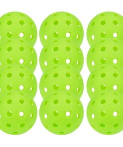 Hofimeta 12 Pack 40-Holes Pelotas de Pickleball de Práctica