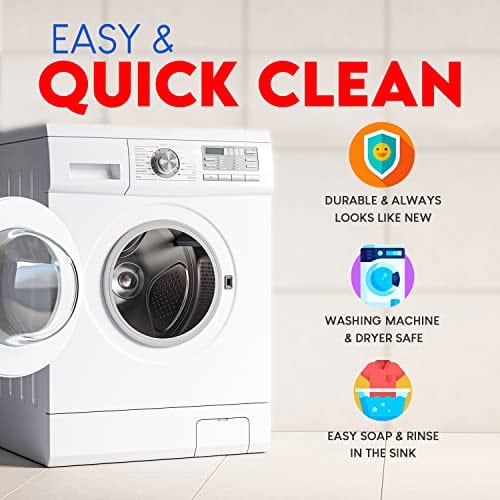 Toppy Toddler Baberos Impermeables Grandes para Bebés con - Imagen 5