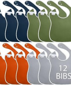 Paquete de 12 Baberos Impermeables Toppy Toddler con
