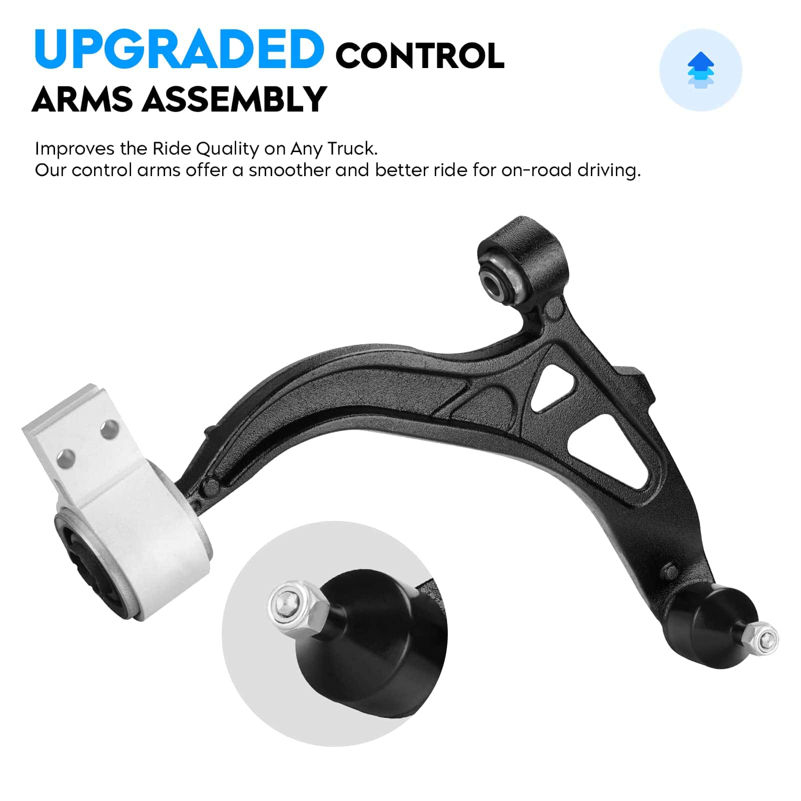 Brazo de control inferior izquierdo delantero para Ford - Imagen 5