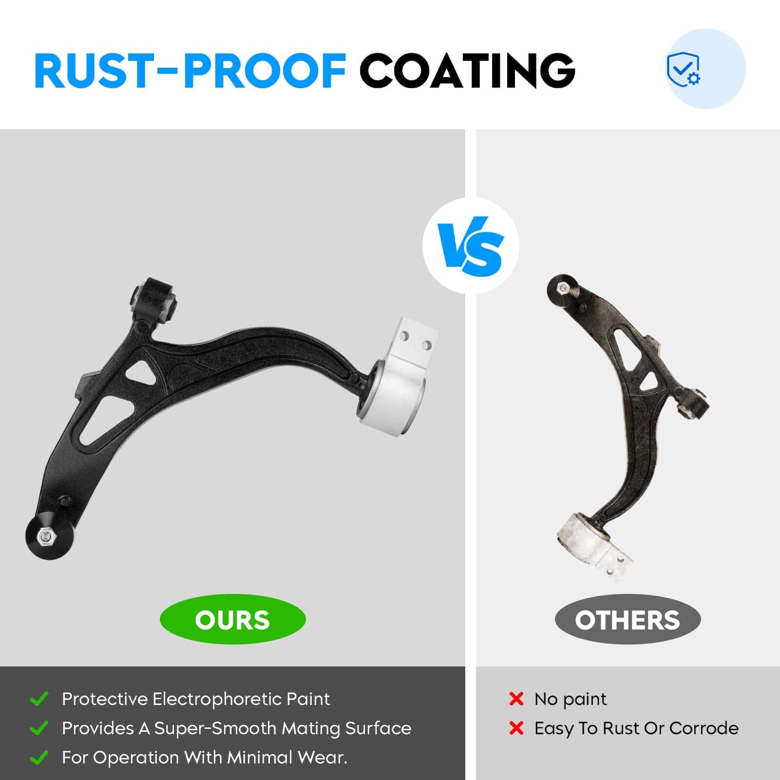 Brazo de control inferior delantero del lado del pasajero - Imagen 4