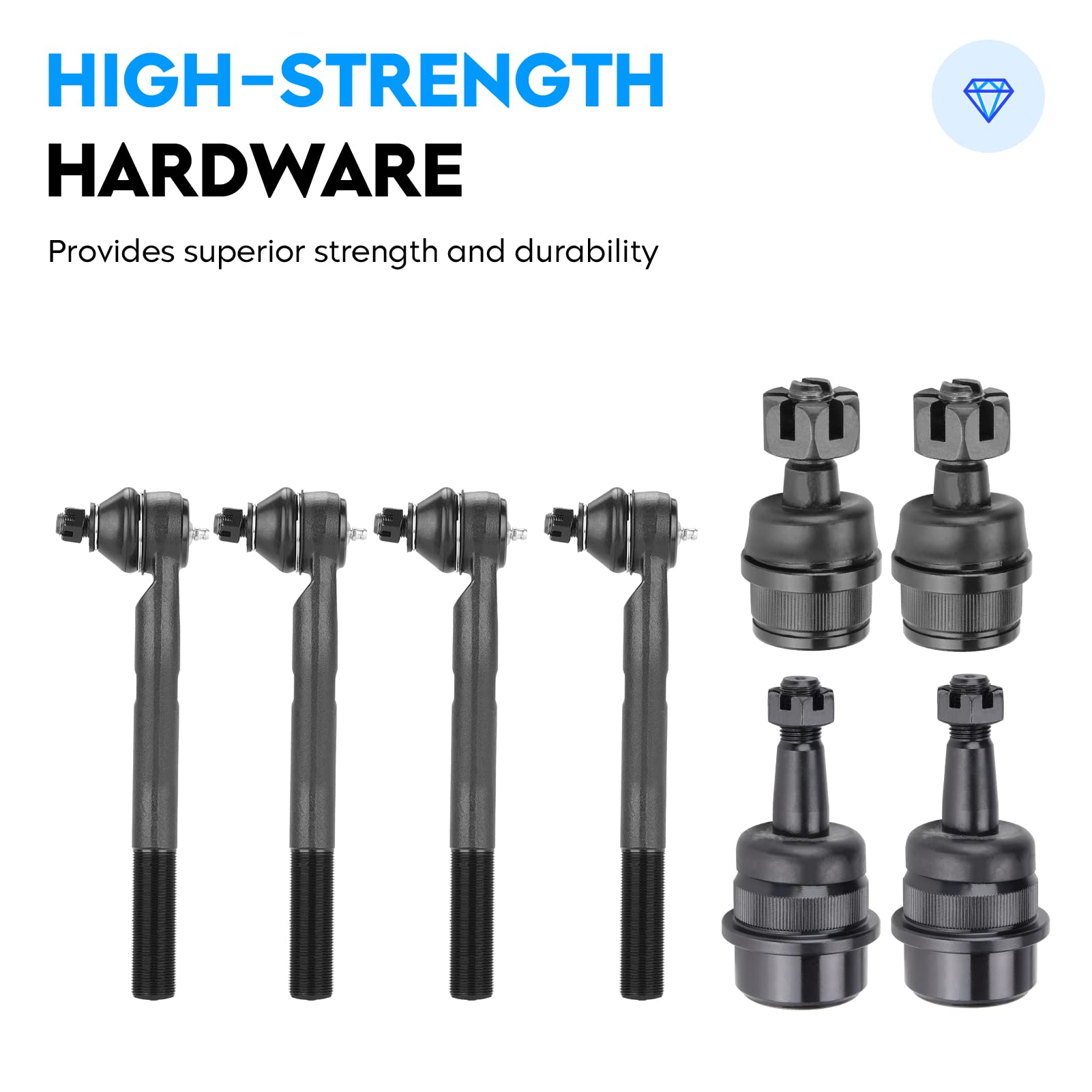 12PCS para Jeep Grand Cherokee 1999-2004 Conjunto de - Imagen 8