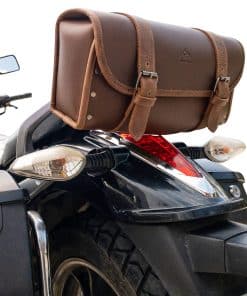 Bolso de Moto Hide & Ride Hecho a Mano de Cuero de Grano