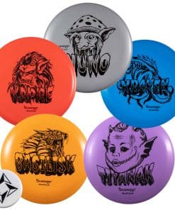 Divergent Discs 5-Disc Beginner Disc Golf Starter Set -