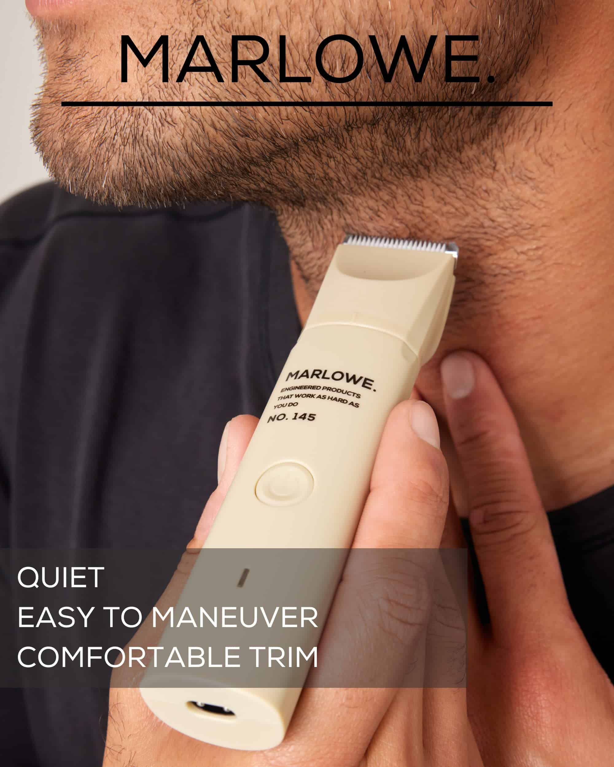 Recortadora de vello corporal Marlowe No. 145 para hombres, - Imagen 4