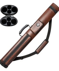 Estuche para Taco de Billar Adhafera, Estuche Duro para 2 X