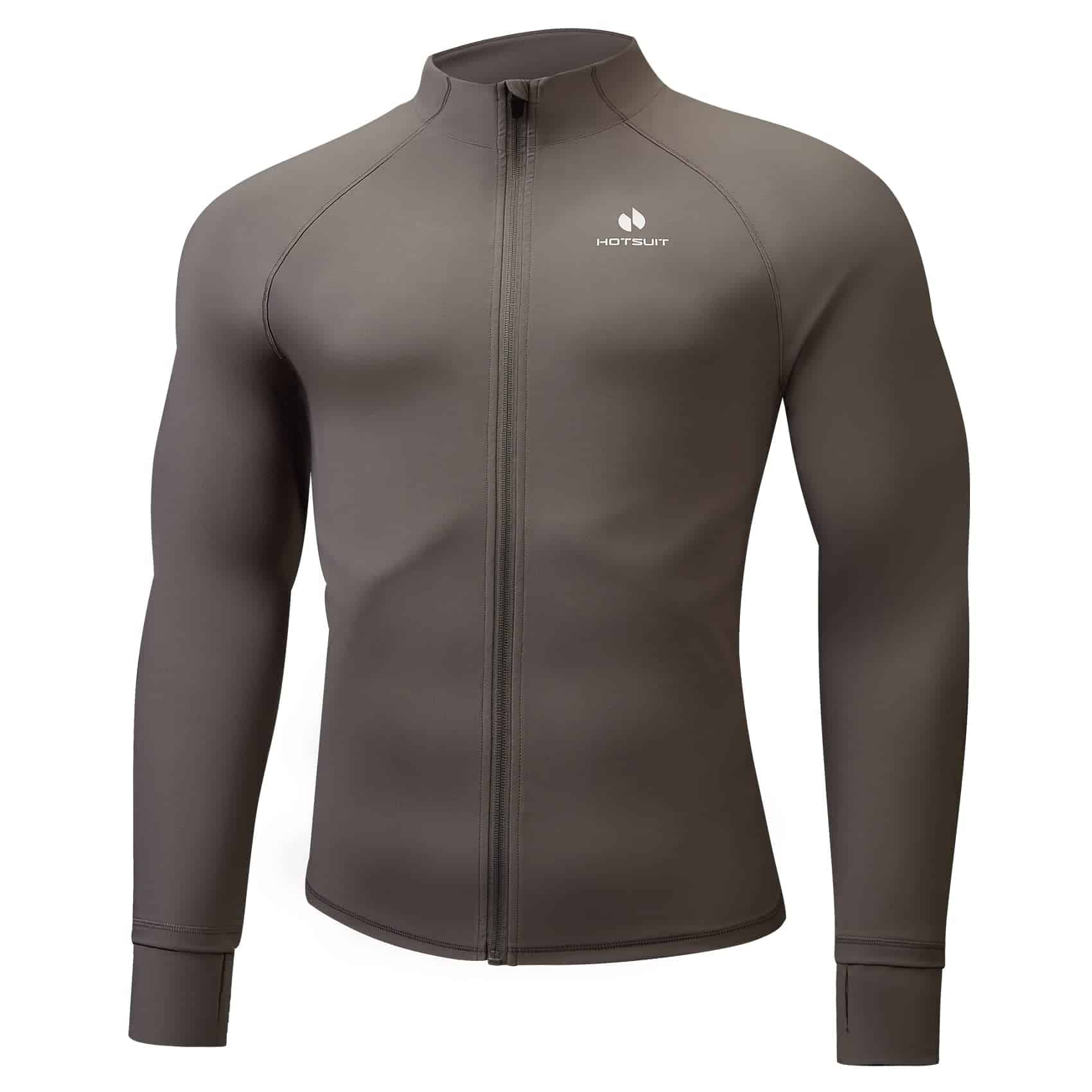 Traje de Sauna HOTSUIT para Hombre Sauna Sudadera de Manga
