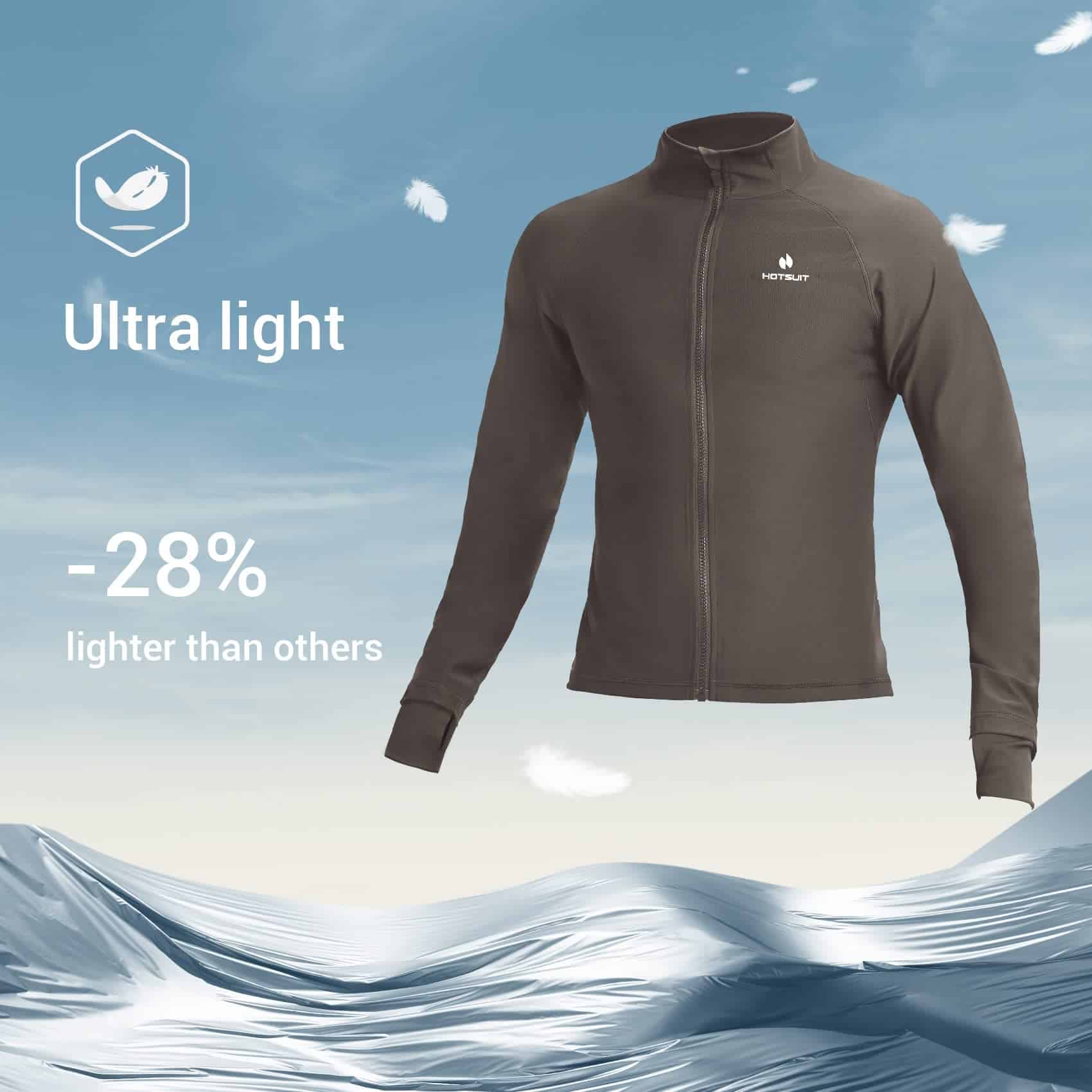 Traje de Sauna HOTSUIT para Hombre Sauna Sudadera de Manga - Imagen 6