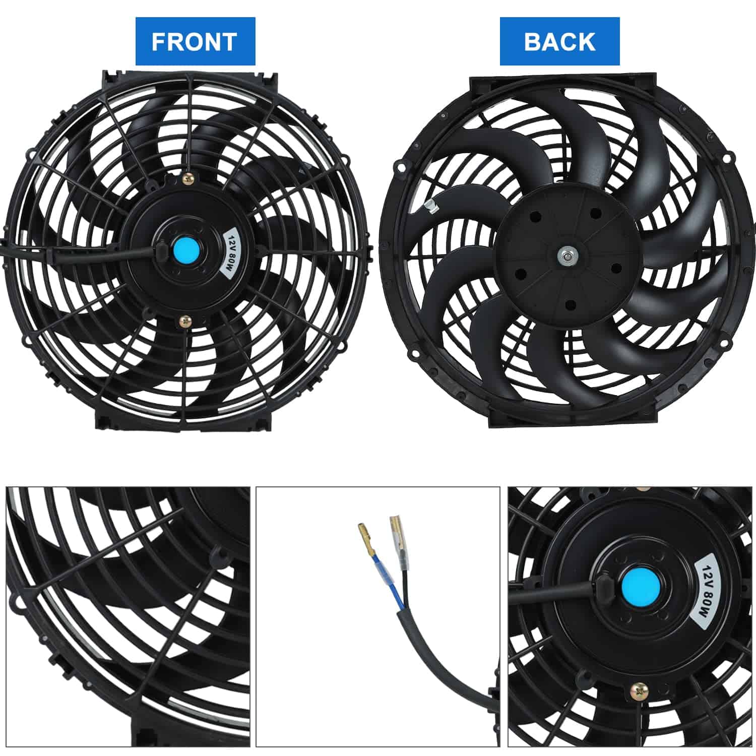 Ventilador eléctrico del radiador de refrigeración 14 - Imagen 7