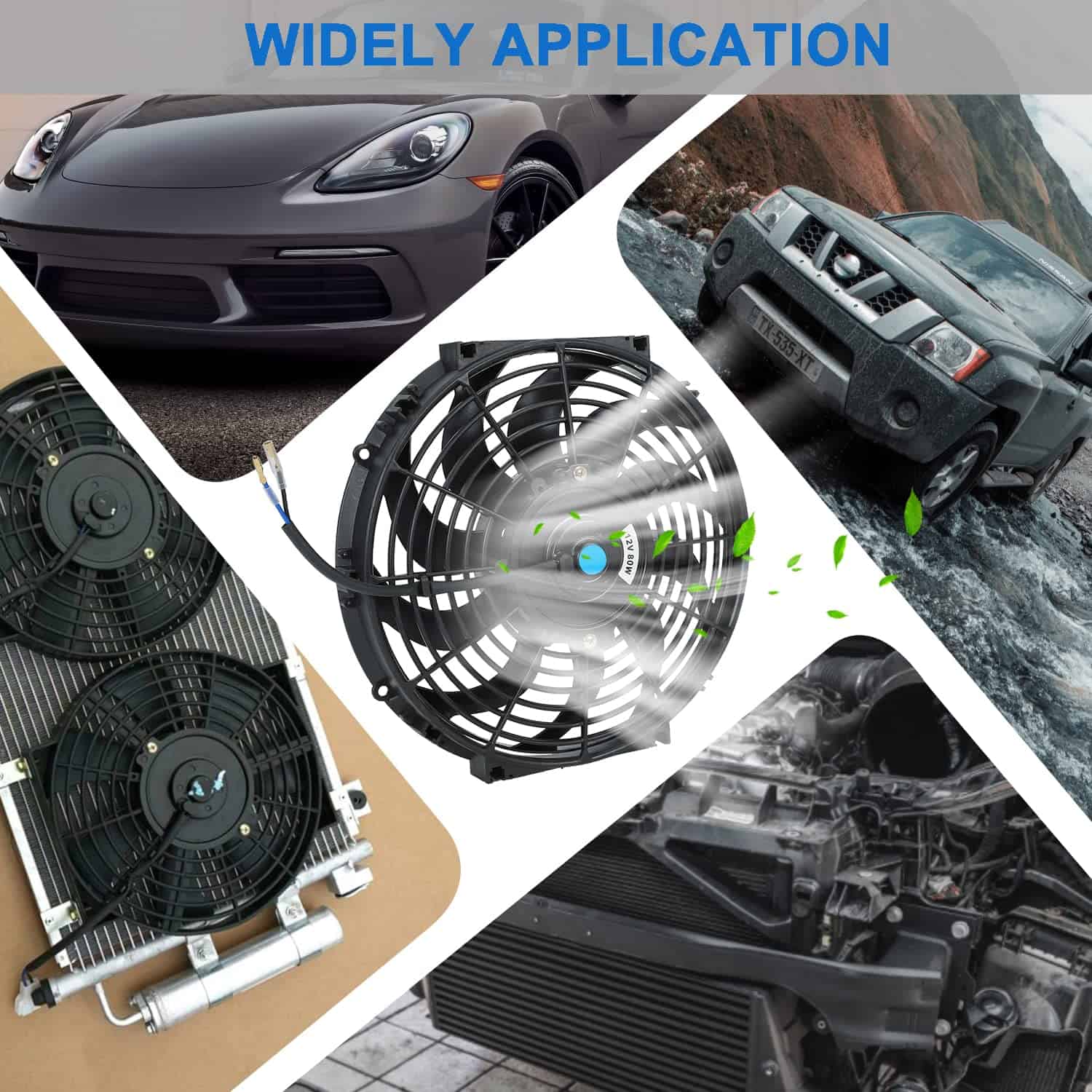 Ventilador eléctrico del radiador de refrigeración 14 - Imagen 6