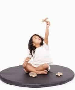 Tapete de Juego para Bebés - Tapete Redondo Acolchado