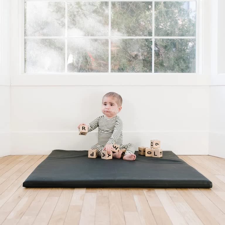 Tapete de Juego para Bebés - Tapete Cuadrado Acolchado - Imagen 6