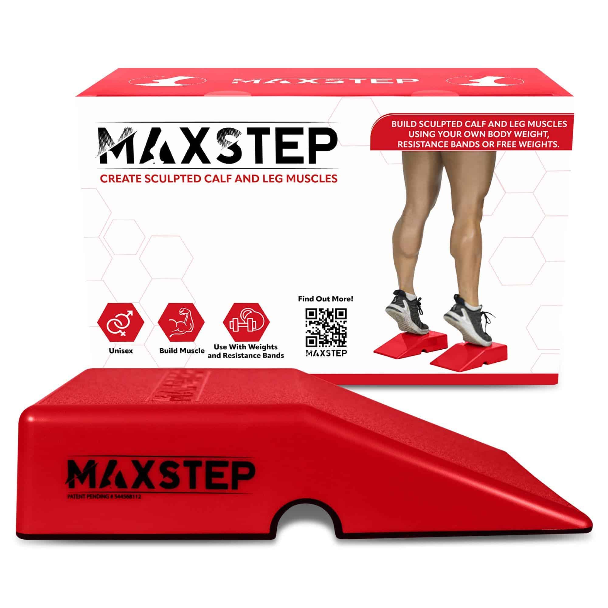 Herramienta de ejercicio MaxStep para pantorrillas y