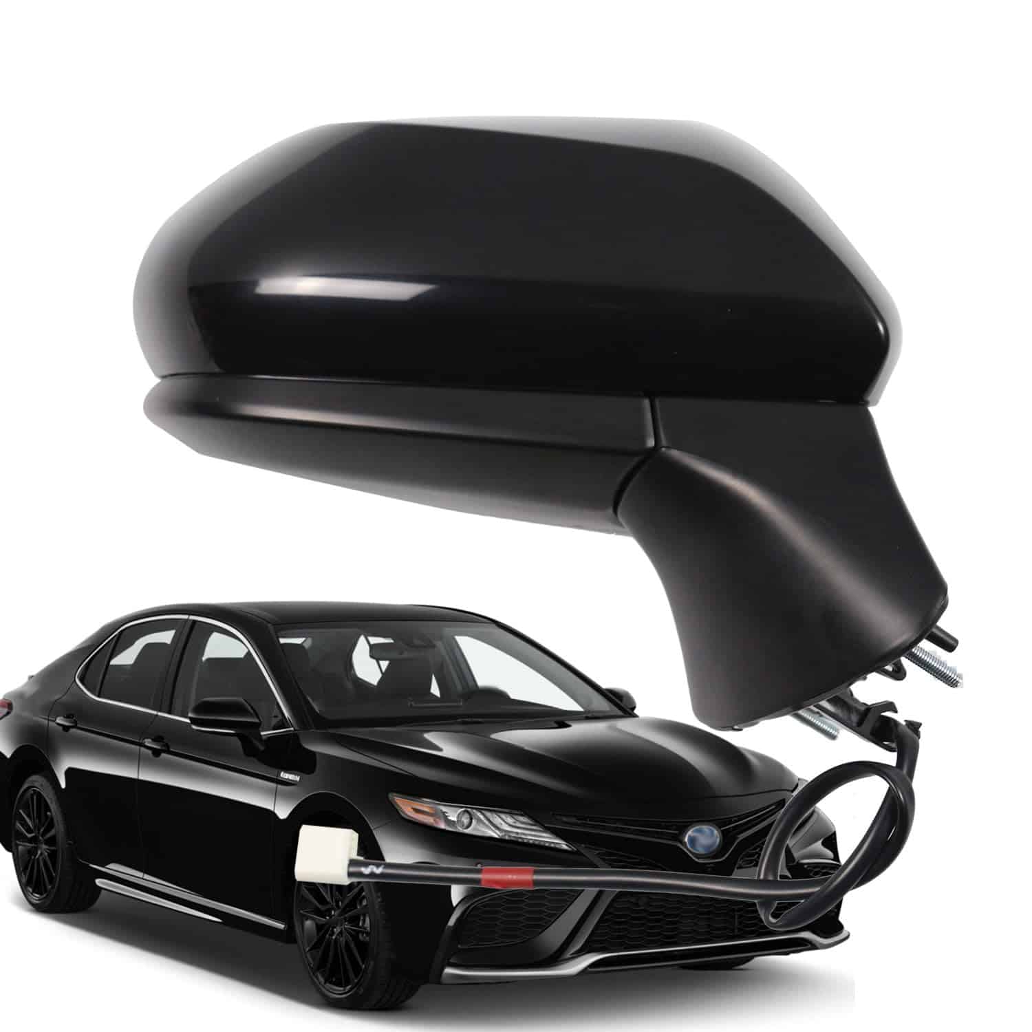 Espejo lateral del lado del pasajero de Marretoo para