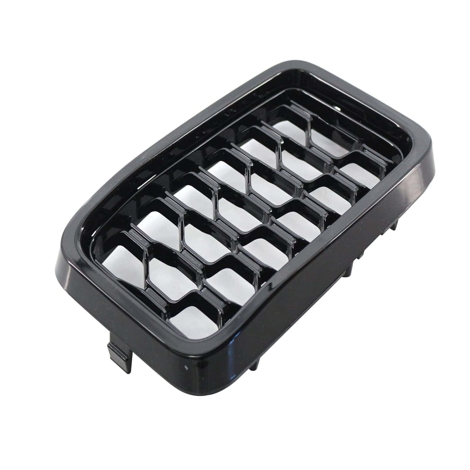 KYYET 7PCS Rejillas de Malla de Panal Brillante Negro para - Imagen 8