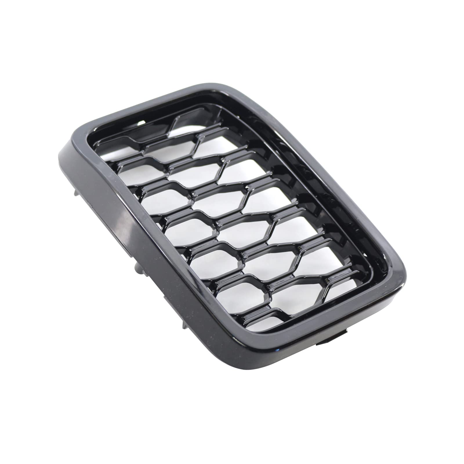 KYYET 7PCS Rejillas de Malla de Panal Brillante Negro para - Imagen 10