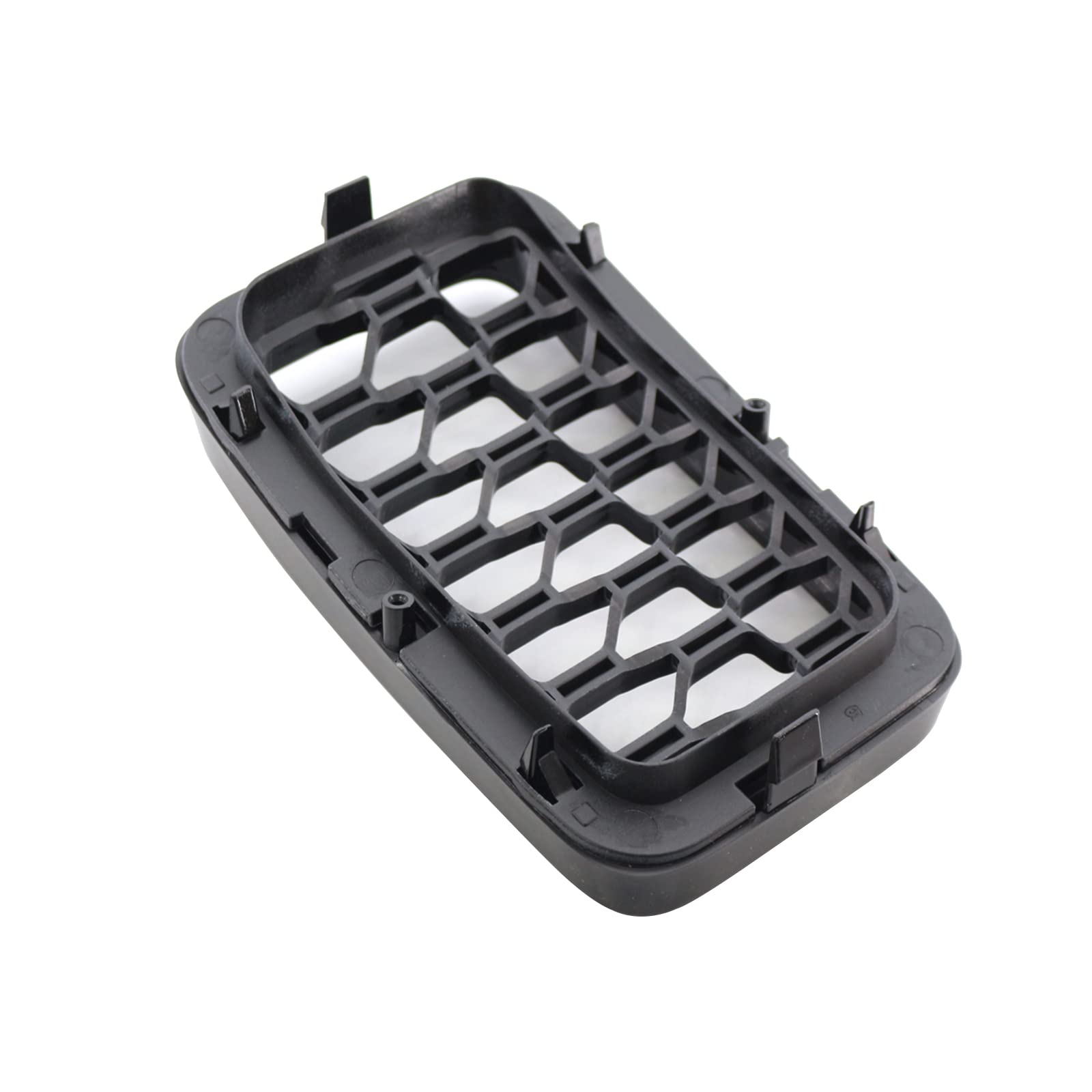 KYYET 7PCS Rejillas de Malla de Panal Brillante Negro para - Imagen 9