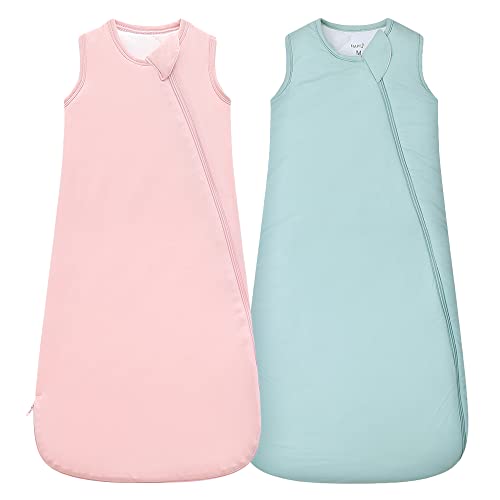 Saco de dormir para bebé unisex HAPIU hecho -Sage&Blush