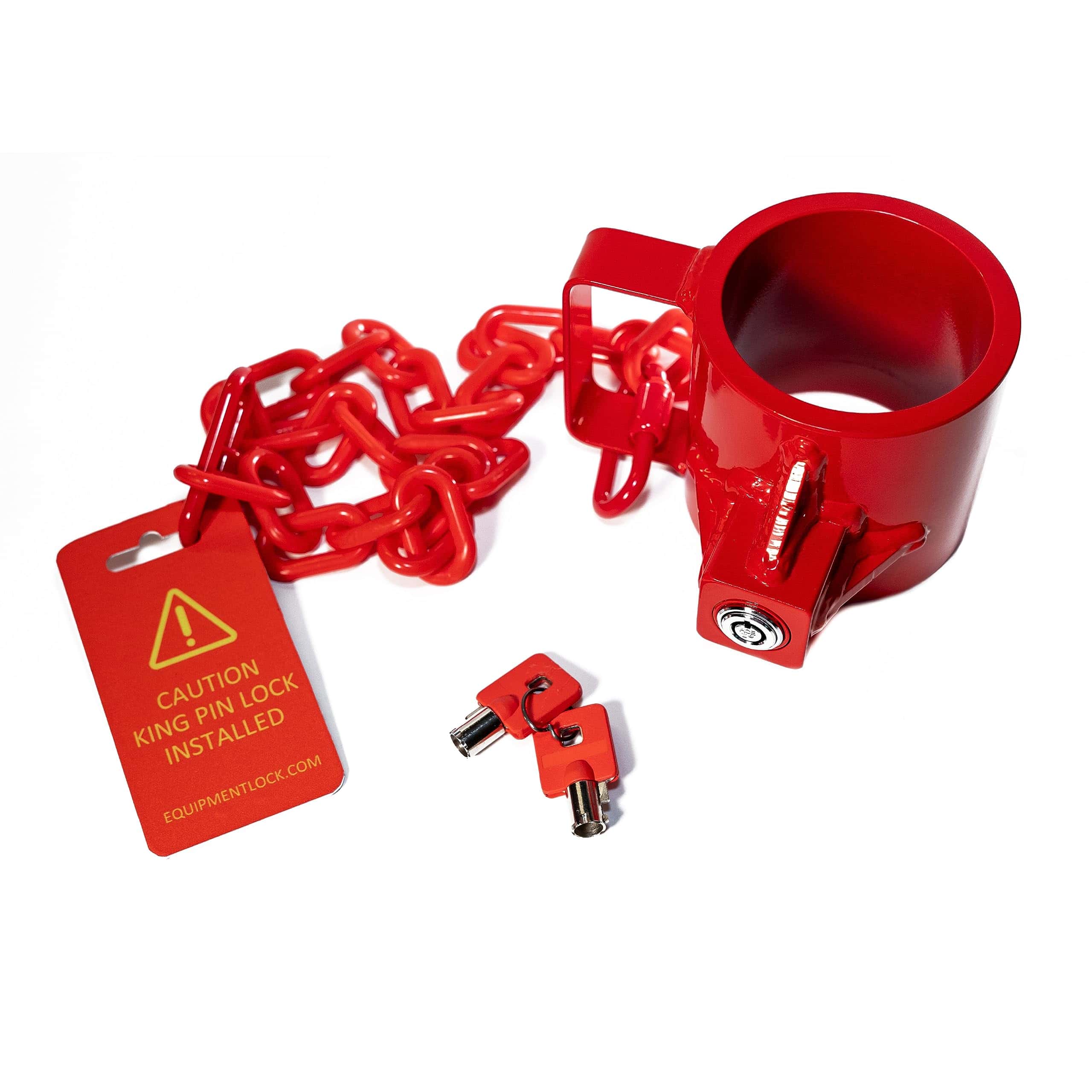 Candado de remolque de quinta rueda Equipment Lock - Acero