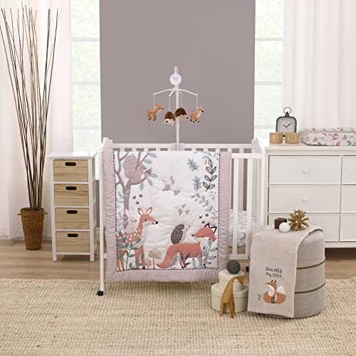 Juego de Ropa de Cuna para Mini Cuna Little Love Woodland